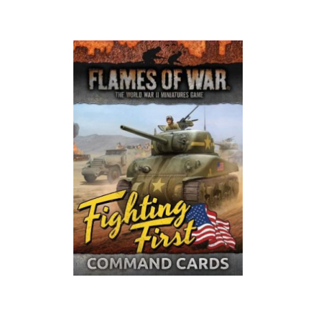 Flames of War - Fighting First Command Cards - EN