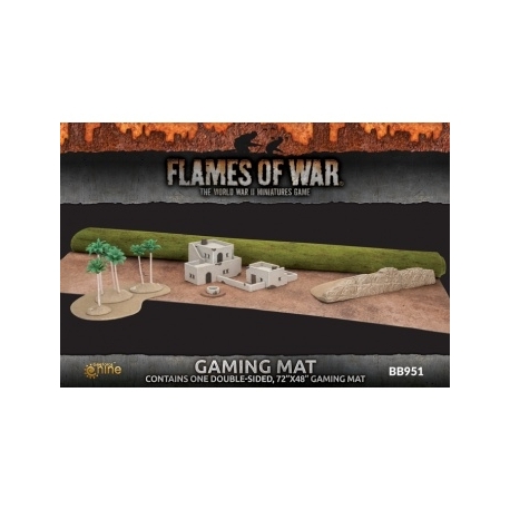Battlefield In A Box - Gaming Mat - Grassland/Desert