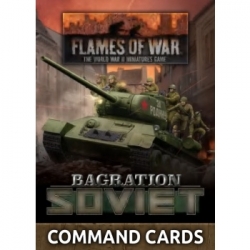 Flames Of War - Bagration: Soviet Command Cards (42x Cards) - EN