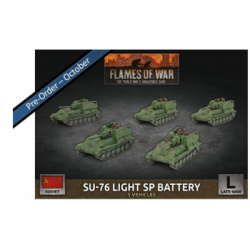 Flames of War - SU-76 Light SP Battery (x5 Plastic)