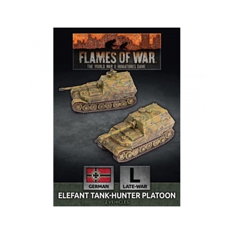 Flames Of War Elefant Tank-Hunter Platoon (x2) - EN