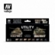 Vallejo Utility Paint Set WWII & WWIII