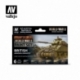 Vallejo WWII British Armour & Infantry Paint Set