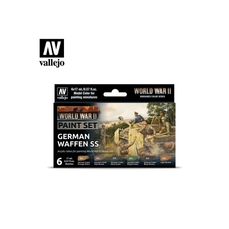 Vallejo WWII German Waffen-SS Paint Set
