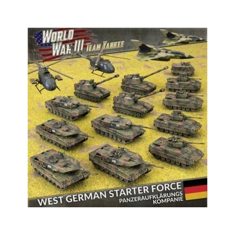 WWIII: West German Starter Force - Panzeraufklärungs Kompanie (Plastic) - EN