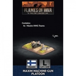 Flames Of War - Maxim MG Platoon - EN