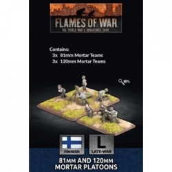 Flames Of War - Finnish 81mm and 120mm Mortar Platoons - EN