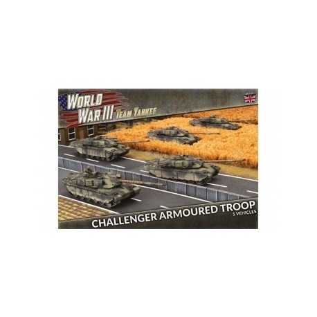 World War III: Team Yankee Challenger Armoured Troop - EN
