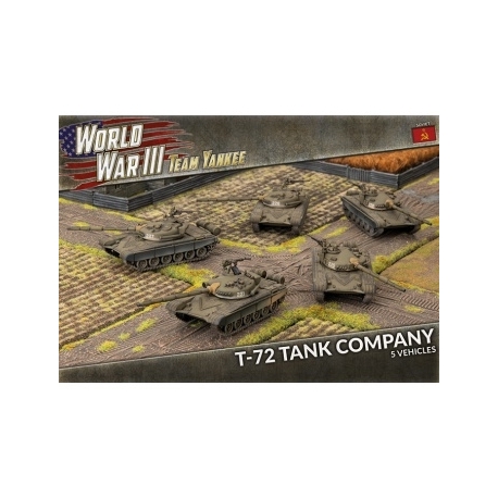 World War III: Team Yankee T-72 Tankovy Company - EN
