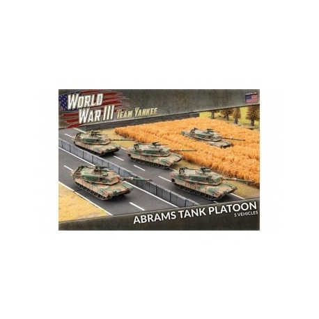 World War III: Team Yankee M1A1 Abrams Tank Platoon - EN