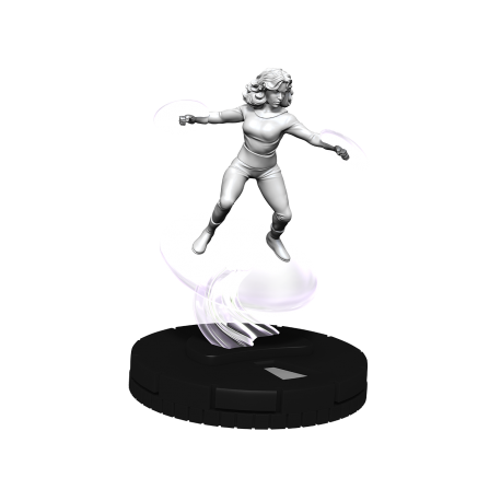 Marvel HeroClix Deep Cuts Unpainted Miniatures: Invisible Woman (4 Units) - EN
