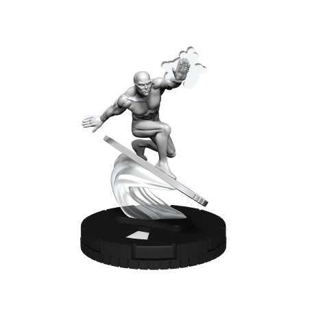 Marvel HeroClix Deep Cuts Unpainted Miniatures: Silver Surfer (4 Units) - EN