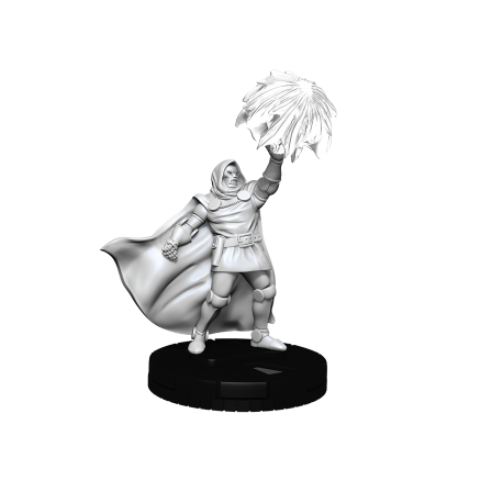 Marvel HeroClix Deep Cuts Unpainted Miniatures: Dr. Doom (4 Units) - EN