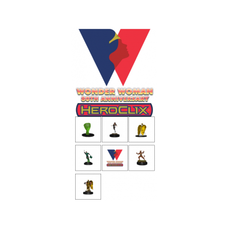 DC Comics HeroClix: Wonder Woman 80th Anniversary Booster Brick - EN