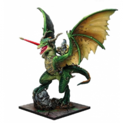 Kings of War - Elf Lord on Drakon - EN