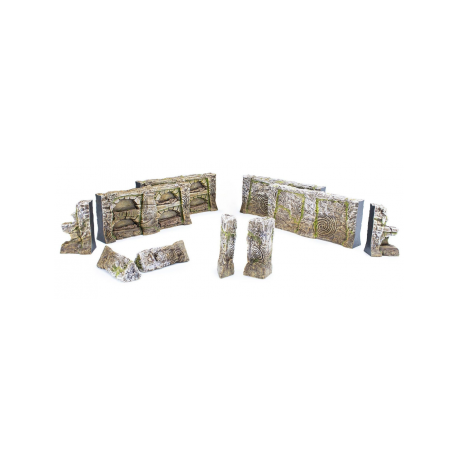 The Elder Scrolls Call to Arms - Nord Tomb Walls Terrain Set - EN