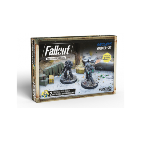 Fallout: Wasteland Warfare - Enclave: Soldier Set - EN