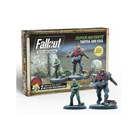 Fallout: Wasteland Warfare - Super Mutants: Tabitha and Raul - EN