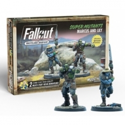 Fallout: Wasteland Warfare - Super Mutants: Marcus and Lily - EN