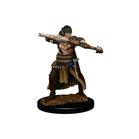 Pathfinder Battles: Premium Painted Figure - Half-Elf Ranger Male (6 Units) - EN