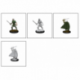Pathfinder Battles Deep Cuts Unpainted Miniatures - Elf Fighter Male (6 Units)
