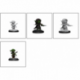 Pathfinder Battles Deep Cuts Unpainted Miniatures - Goblin Rogue Male (6 Units)
