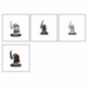 Pathfinder Battles Deep Cuts Unpainted Miniatures - Goblin Fighter Male (6 Units)