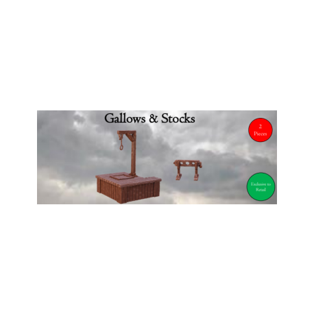 Terrain Crate: Gallows & Stocks