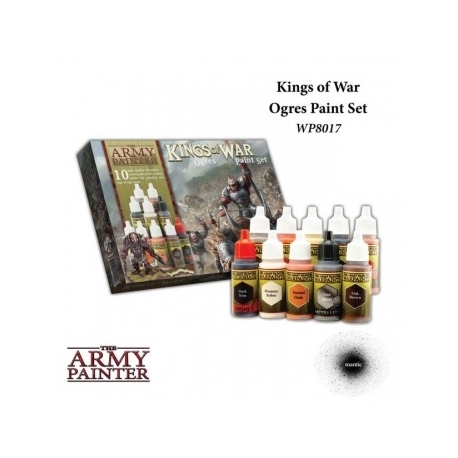 The Army Painter - Warpaints Kings of War Ogres paint set