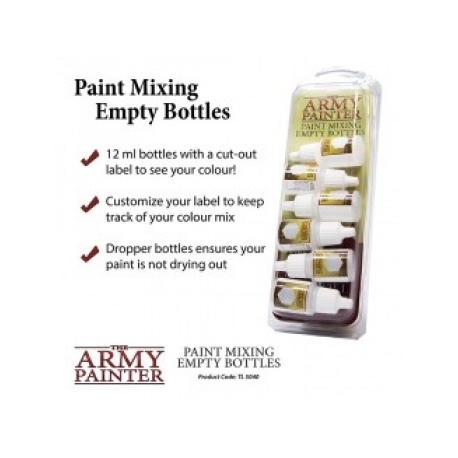 The Army Painter - Paint Mixing Empty Bottles