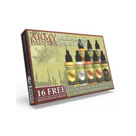 The Army Painter - Metallics Paint Set