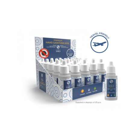The Army Painter - Nordic Shield Hand Sanitizer Display (25 Bottles)