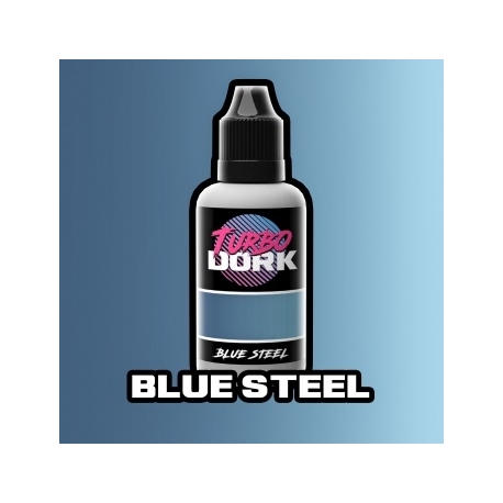 Blue Steel Metallic Acrylic Paint 20ml Bottle
