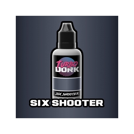 Six Shooter Metallic Acrylic Paint 20ml Bottle