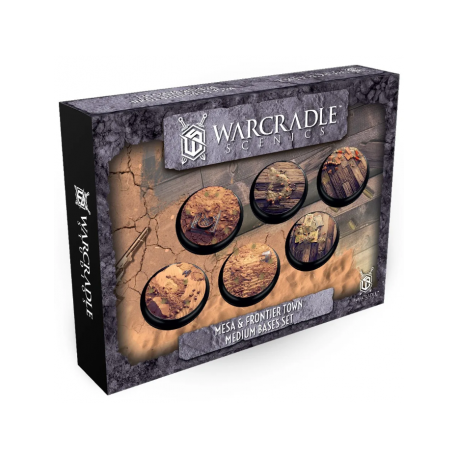 Mesa & Frontier Town Medium Bases Set