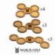 Skirmish Movement Trays - 25mm
