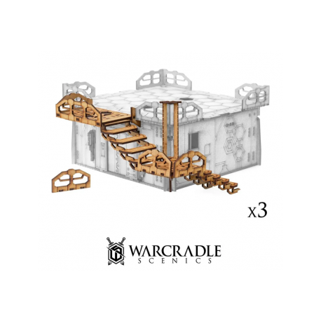 Warcradle Scenics: Tech City - Staircase Set