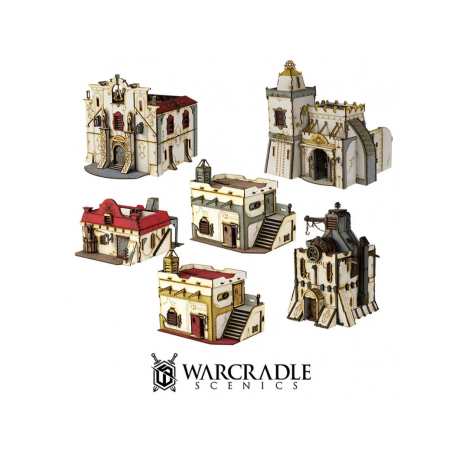 Warcradle Scenics: Rio Sonora - Town Set