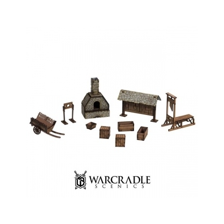 Warcradle Scenics: Gloomburg - Scatter Terrain