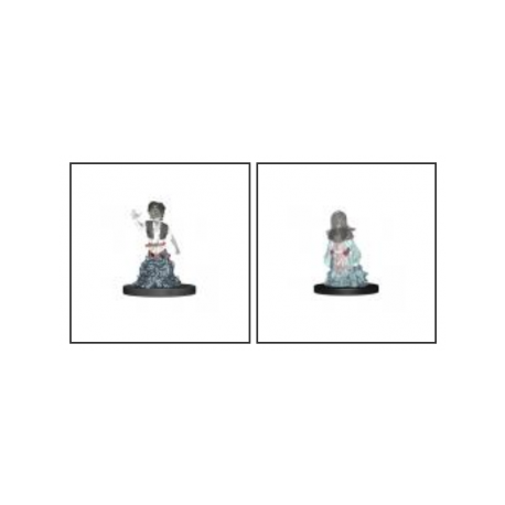 WizKids Wardlings Painted RPG Figures: Ghost (Female) & Ghost (Male) (6 Units)