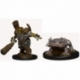 WizKids Wardlings Painted Miniatures: Mud Orc & Mud Puppy (6 Units)