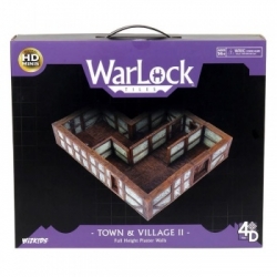 WarLock Tiles: Town & Village II - Full Height Plaster Walls