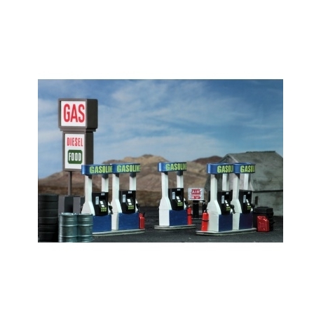 WizKids 4D Settings: Gas Station