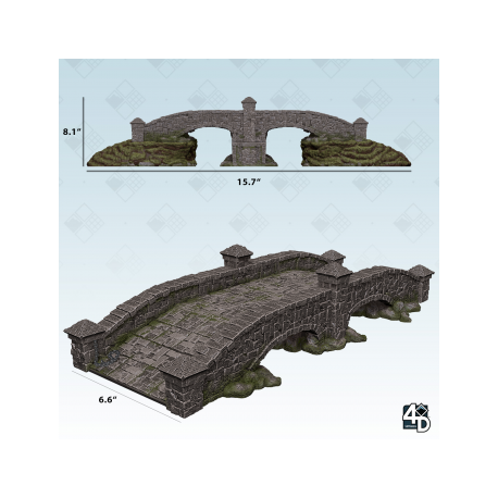 WizKids 4D Settings: Stone Bridge