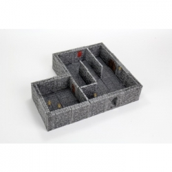 WarLock Tiles: Dungeon Tiles II - Full Height Stone Walls Expansion