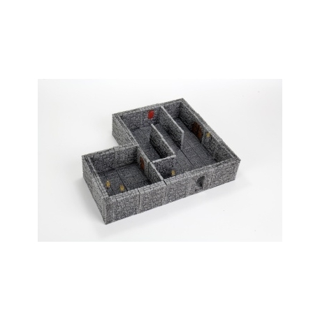 WarLock Tiles: Dungeon Tiles II - Full Height Stone Walls Expansion