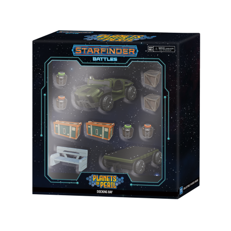 Starfinder Battles: Planets of Peril Docking Bay Premium Set