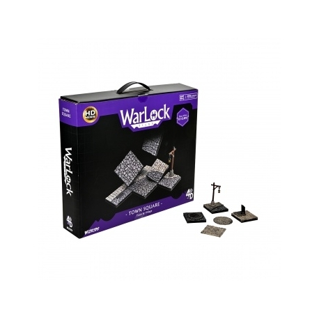 WarLock Tiles: Town & Village - Town Square