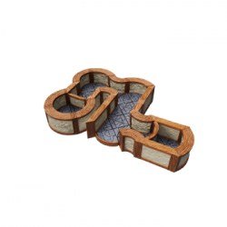 WarLock Tiles: Expansion Pack - 1 in. Town & Village Angles & Curves