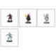 Critical Role Unpainted Miniatures: Hollow One Rogue and Sorceror Male&nbsp; (2 Units)